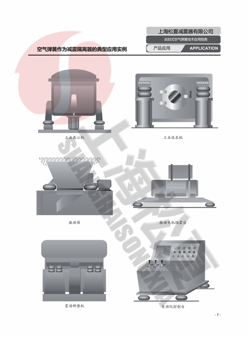 ZF-120-2高速?zèng)_床空氣彈簧